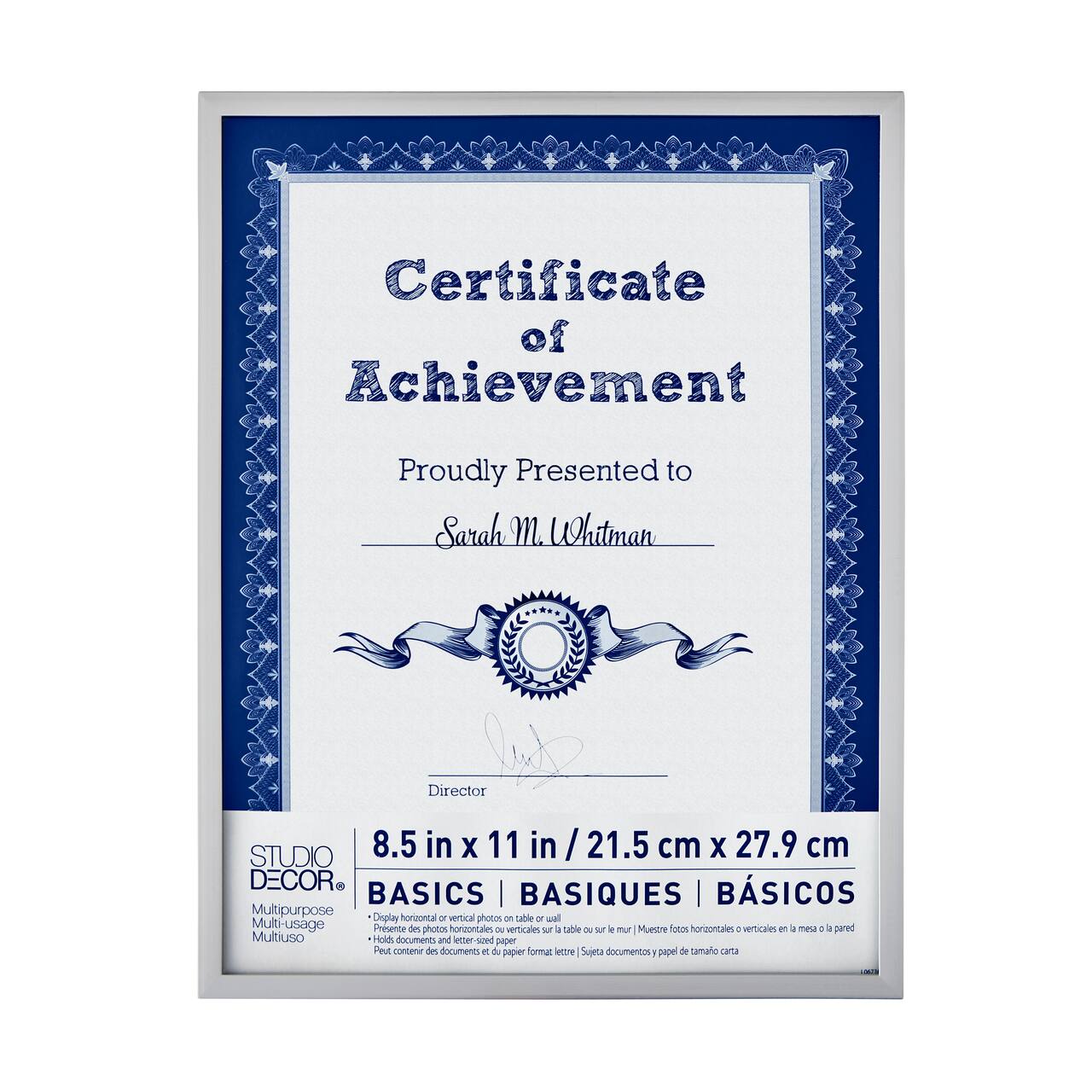 12 Pack: Silver Multipurpose Frame, Basics by Studio Décor®